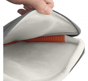 Hoco GT7 tok fekvő, bőr hat&aacute;s&uacute; LAPTOP/NOTEBOOK/TABLET (univerz&aacute;lis, 16" m&eacute;ret) S&Ouml;T&Eacute;TSZ&Uuml;RKE (GT7_GREY_2)