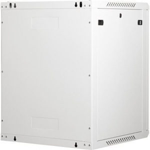 Lande PROlineB 600x600 lapraszerelt 15U 19" fali rack szekr&eacute;ny sz&uuml;rke (LN-WB-15U6060-LG-F)