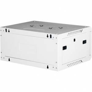 Lande PROlineB 600x450 lapraszerelt 4U 19" fali rack szekr&eacute;ny sz&uuml;rke (LN-WB-04U6045-LG-F)