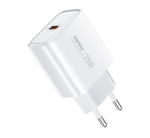 Remax KIDDY h&aacute;l&oacute;zati t&ouml;ltő Type-C aljzat (25W, PD gyorst&ouml;ltő) FEH&Eacute;R (RP-U137)