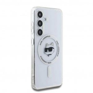 Karl Lagerfeld IML Choupette Head MagSafe tok Samsung Galaxy S25 készülékhez átlátszó