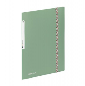 VIQUEL Gumis mappa, 15 mm, PP, A4,  "Business Class", khaki (IV099827)