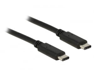 Delock 83672 USB-C 2.0 --> USB-C 2.0 0,5m kábel