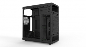 AIO Orbic TML01Titanium táp nélküli MicroATX ház titán (TML0107)