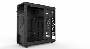 AIO Orbic TML01Titanium táp nélküli MicroATX ház titán (TML0107)