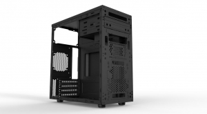 AIO Bohemian II TMN01 High Gloss Black táp nélküli MicroATX ház fekete (TMN0102)