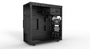 AIO Bohemian II TMN01 High Gloss Black táp nélküli MicroATX ház fekete (TMN0102)