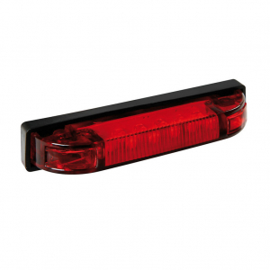 Lampa , PR5 Led Vil&aacute;g&iacute;t&aacute;s Piros, 24V 100x12mm (0198487)