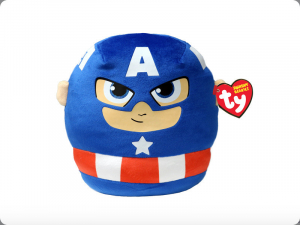 Ty , Squishy Beanies, Marvel Amerika Kapit&aacute;ny P&aacute;rna (3039257)