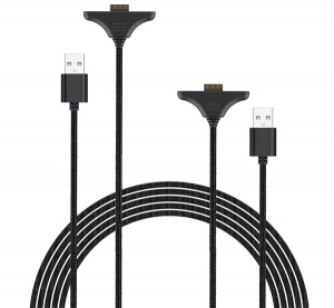 iPega t&ouml;ltők&aacute;bel 2db (USB - Joy-Con kontroller, 300cm) FEKETE Nintendo Switch 2 (PG-SW2119A)