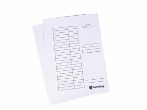 Victoria P&oacute;ly&aacute;s dosszi&eacute;, karton, A4, , feh&eacute;r (IDPI01)