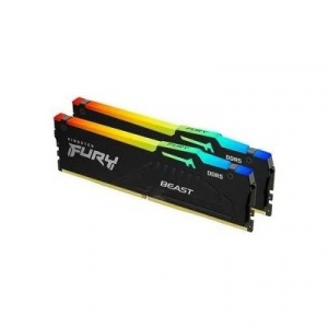 64GB 5600MT/s DDR5 Kingston Fury CL36 DIMM (Kit of 2) Beast RGB (KF556C36BBE2AK2-64)