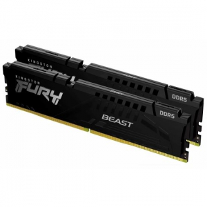64GB 5200MT/s DDR5 Kingston Fury CL40 DIMM (Kit of 2) Beast Black (KF552C40BB2K2-64)