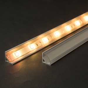 Phenom LED alumínium profil sín 2000 x 16 x 16 mm íves sarok profil (41012A2)