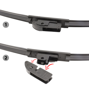 Carguard Ablaktörlő 21"/52,5 cm - 10 db adapterrel (55741N)