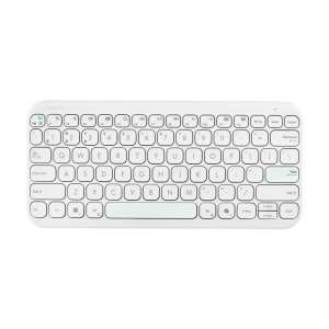 ASUS Marshmallow KW100 Bluetooth billentyűzet Iridescent White sz&iacute;nű (KW100 KEYBOARD/WH/HU/81//3BT/COPILOT)