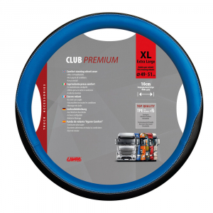 Lampa Prémium Kormányvédő Club Kék-Fekete XL 49-51cm (0198908)