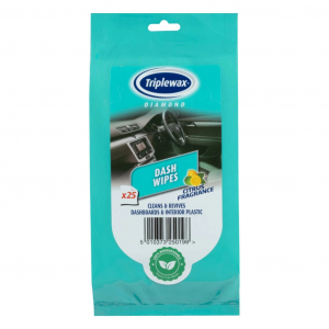 CarPlan - Triplewax Műszerfal Ápoló Kendő Citrom Illat 25db (06TDW125)