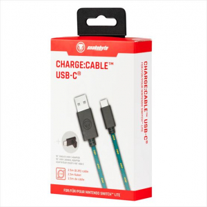 snakebyte Nintendo Switch Lite USB t&ouml;ltő- &eacute;s adatk&aacute;bel 2.5m (SB915062)