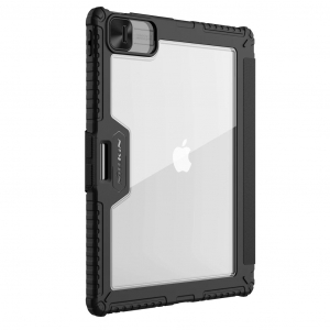 Nillkin Bumper PRO védőtok többszögből állítható állvánnyal, iPad Pro 12,9 (2020/2021/2022) és iPad Air 13 (2024/2025) készülékhez fekete