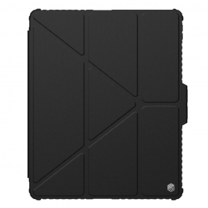Nillkin Bumper PRO védőtok többszögből állítható állvánnyal, iPad Pro 12,9 (2020/2021/2022) és iPad Air 13 (2024/2025) készülékhez fekete