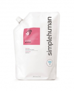 SimpleHuman CT1018 Geranium folyékony szappan utántöltő muskátli (1 liter)