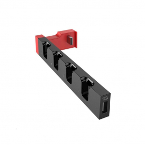 iPega 9186 T&ouml;ltő&aacute;llom&aacute;s pro N-Switch k&eacute;sz&uuml;l&eacute;khez a Joy-con fekete/piros