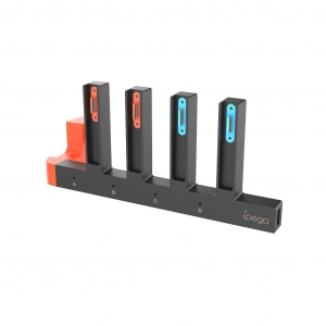 iPega SW2185 t&ouml;ltő&aacute;llom&aacute;s JoyCon kontrollerekhez Nintendo Switch 2 k&eacute;sz&uuml;l&eacute;khez fekete