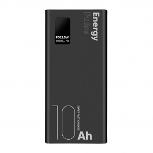 OBAL:ME EnergyPulse hordozható töltő 10000mAh 22.5W fekete