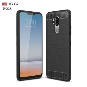 PartOcean LG G7 ThinQ sz&eacute;nsz&aacute;las mint&aacute;zat&uacute; &uuml;t&eacute;s&aacute;ll&oacute; TPU tok fekete (003240)