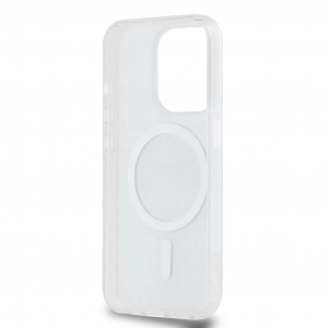 DKNY PC/TPU Repeat Pattern Tonal Stripe Magsafe tok iPhone 13 Pro Max k&eacute;sz&uuml;l&eacute;khez b&eacute;zs