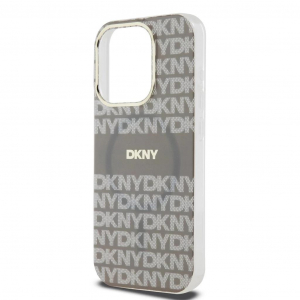 DKNY PC/TPU Repeat Pattern Tonal Stripe Magsafe tok iPhone 13 Pro Max k&eacute;sz&uuml;l&eacute;khez b&eacute;zs