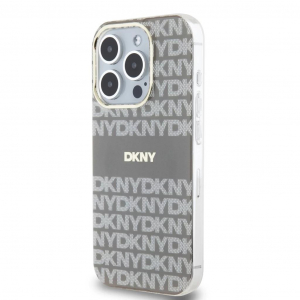 DKNY PC/TPU Repeat Pattern Tonal Stripe Magsafe tok iPhone 13 Pro Max k&eacute;sz&uuml;l&eacute;khez b&eacute;zs