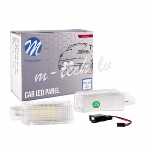 M-Tech , BELT&Eacute;R VIL&Aacute;G&Iacute;T&Aacute;S LED 2 DB LD-ADR18 AUDI (72CLB007)