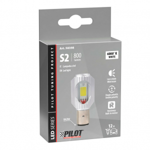 Lampa Mega-LED 2 - LED izzó - S2 - BA20D - 1db (0158398)
