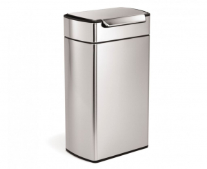 SimpleHuman CW2014 érintő nyitású rozsdamentes szemetes (40 liter)