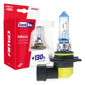 AMiO Lumitec Limited HB4 Halog&eacute;n Izz&oacute; 12V 51W +130% DUO (0502104)
