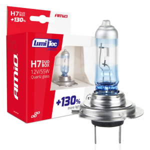 AMiO Halog&eacute;n Izz&oacute;k H7 12V 55W LumiTec LIMITED +130% DUO (0501406)