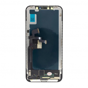 Utángyártott iPhone X készülékhez LCD kijelző + érintő egység H03i (AAA) fekete