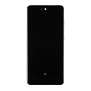 Samsung LCD kijelző + érintőegység  A526/A525 Galaxy A52 készülékhez fehér (Service Pack)