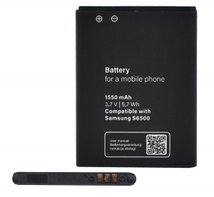Akku 1300mAh LI-ION (EB494358VU/EB464358VU kompatibilis) Samsung Galaxy Young (GT-S6310) / Galaxy Ace Duos (GT-S6802) / Galaxy Y Duos (GT-S6102) "Giga