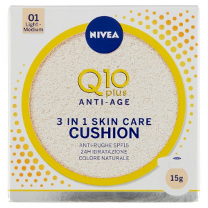 Nivea Q10 Plus alapozó Cushion normál tónusú bőrre 15 ml (4005900461780)