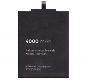 Akku 4000mAh LI-Polymer (BM47 kompatibilis) Xiaomi Redmi 4X / Redmi 3 "Gigapack csomagol&aacute;s" (GP-74808)