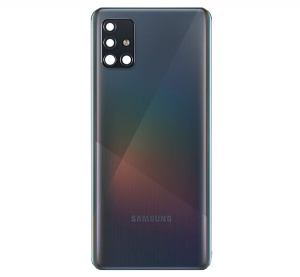 Samsung akkufedél FEKETE  Galaxy A51 (SM-A515F) "Gigapack csomagolás" (GH82-21653B)