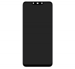 Huawei LCD kijelző + &eacute;rintőpanel FEKETE  Mate 20 Lite "Gigapack csomagol&aacute;s" (02352DKK)