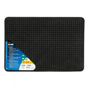 Lampa , Aut&oacute;szőnyeg, Darabos, Club, PVC, Fekete (0126009)