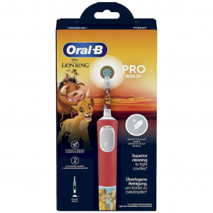 Braun Oral-B Pro Kids Oroszl&aacute;nkir&aacute;ly elektromos fogkefe piros (8700216423410)