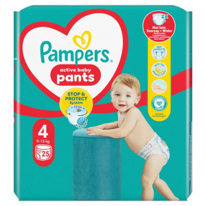 Pampers Pants nadr&aacute;gpelenka 4m&eacute;ret 25 db (8006540067741)