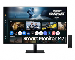 32" Samsung Vision AI Smart monitor M7 M70F 4K fekete (LS32FM700UUXDU)