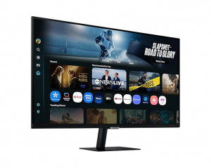 32" Samsung Vision AI Smart monitor M7 M70F 4K fekete (LS32FM700UUXDU)